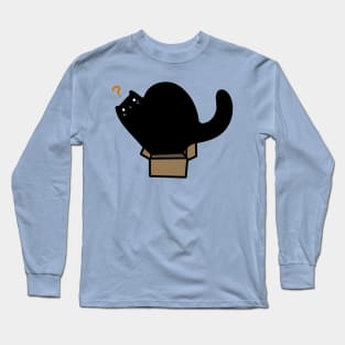 Black Cat Tiny Box Long Sleeve T-Shirt